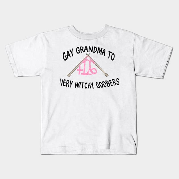 Judgy Grandma Kids T-Shirt by discpeplum